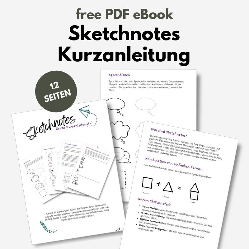 free eBook Sketchnotes Kurzanleitung