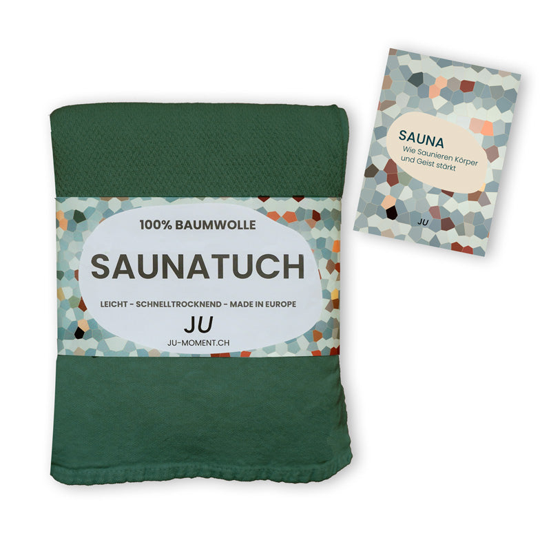 Saunatuch + Sauna-Booklet
