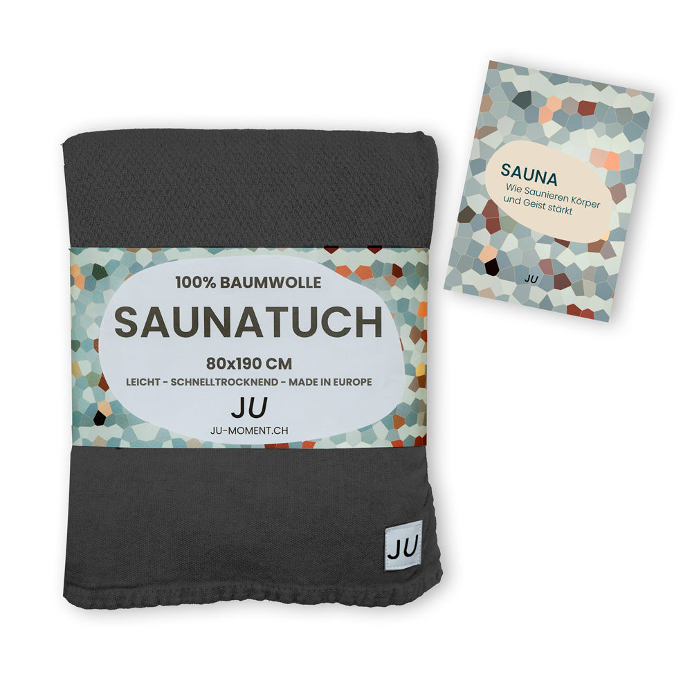 Saunatuch + Sauna-Booklet