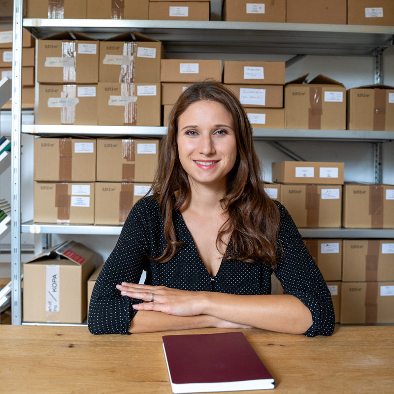 Gründerin vom Start-up JU Moment