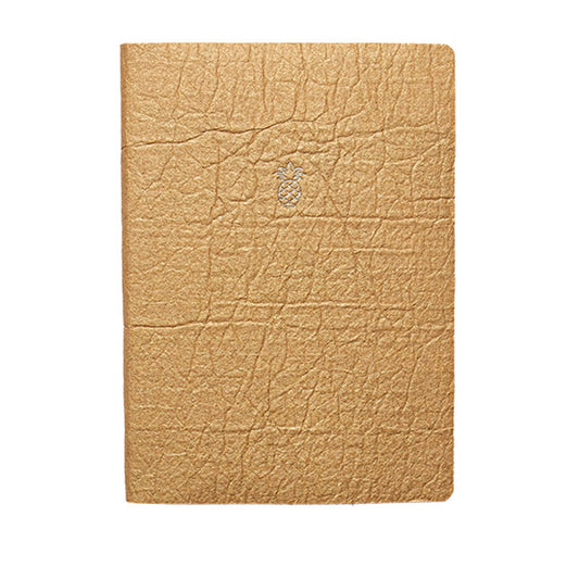 Notizbuch Ananas Gold