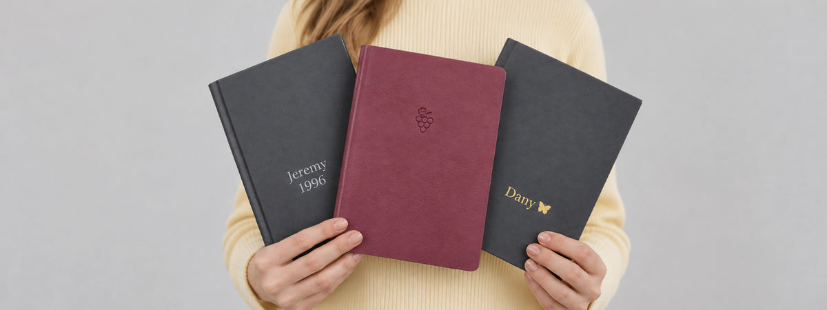 Notizbücher und Journals, die Freude machen.