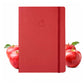 Notizbuch aus Apfel rot