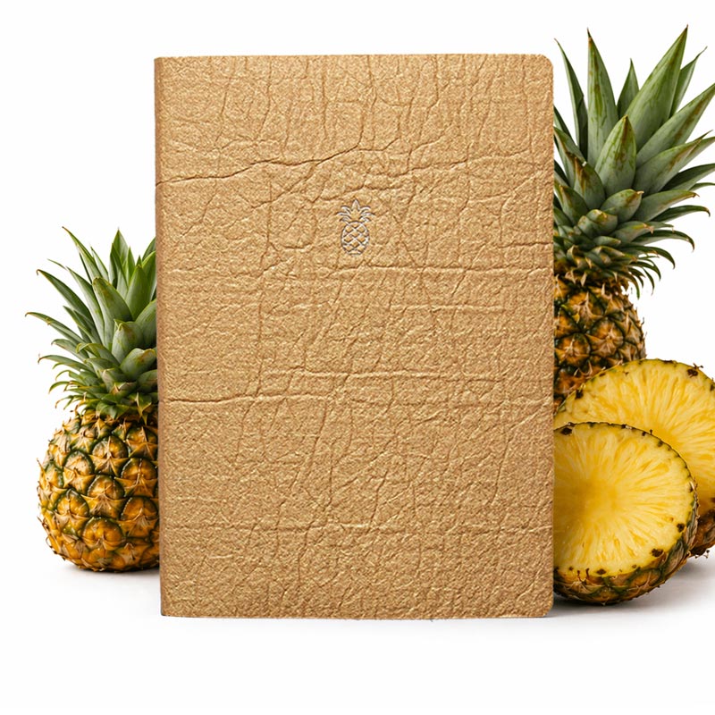 Notizbuch Ananas Gold