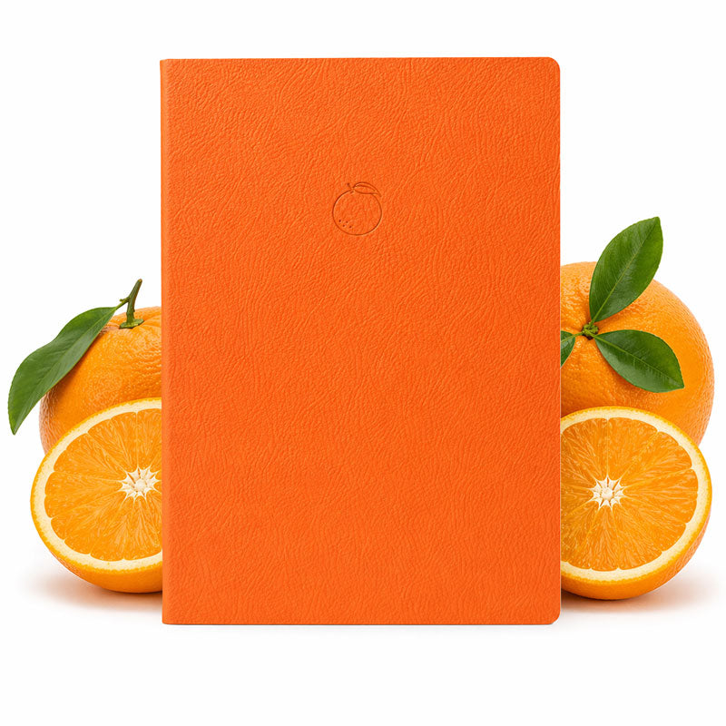 Notizbuch Orange