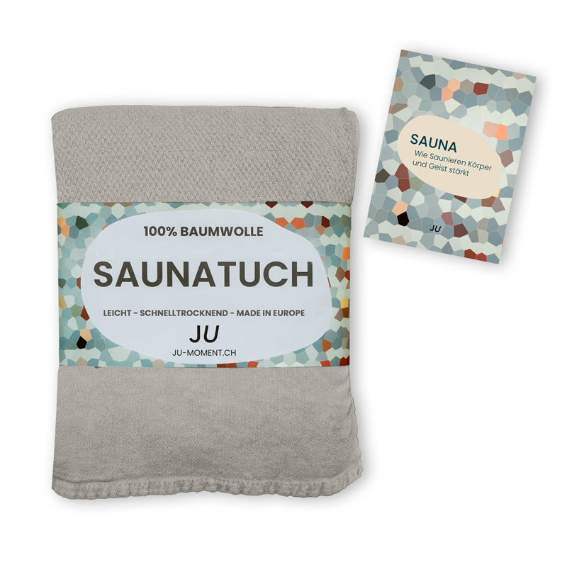 Saunatuch + Sauna-Booklet
