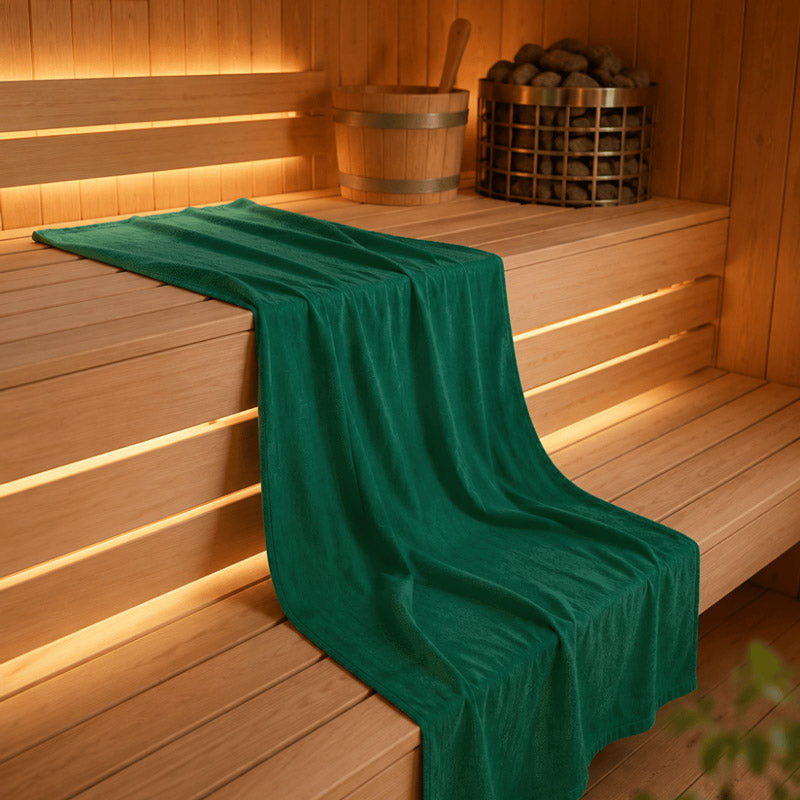 Saunatuch + Sauna-Booklet