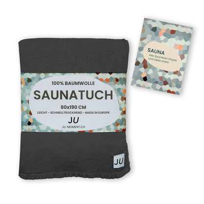 Saunatuch + Sauna-Booklet
